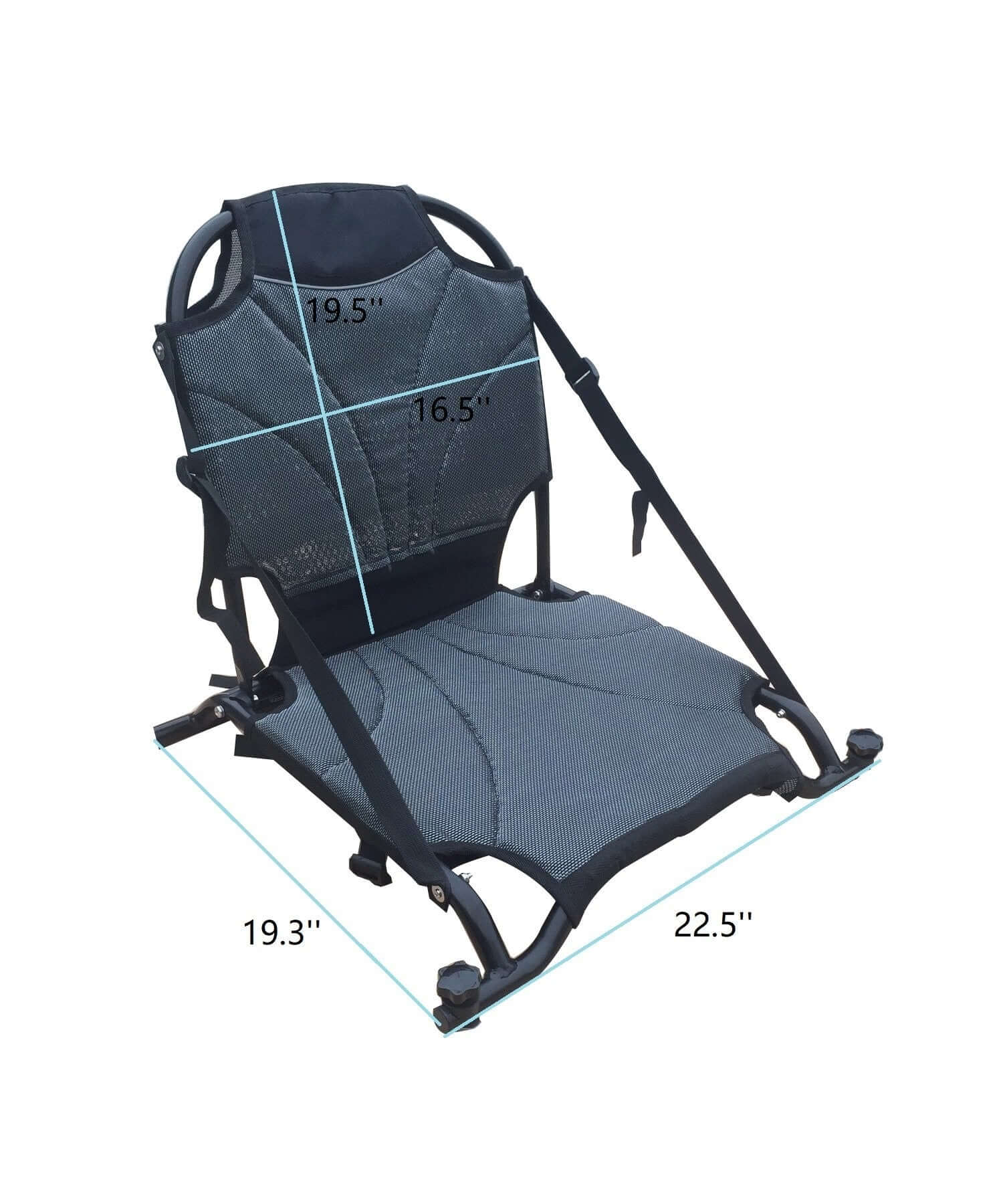BKC Upright Kayak Seat for Pedal, Motorized, and Modular Kayaks